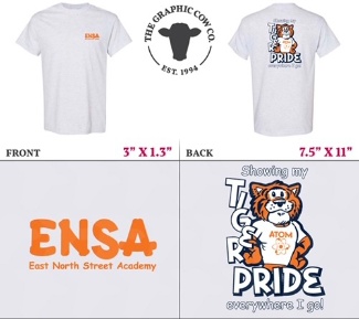 Tiger Pride Shirt Orders